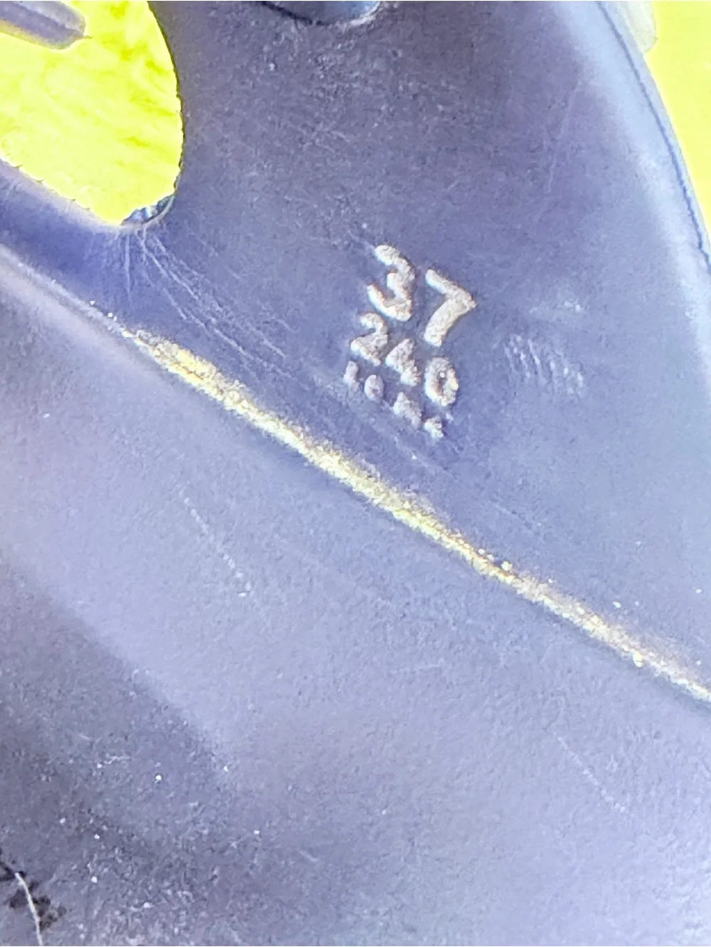 Birkenstocks Arizona Essentials navy size (37) US SZ 6.5 youth